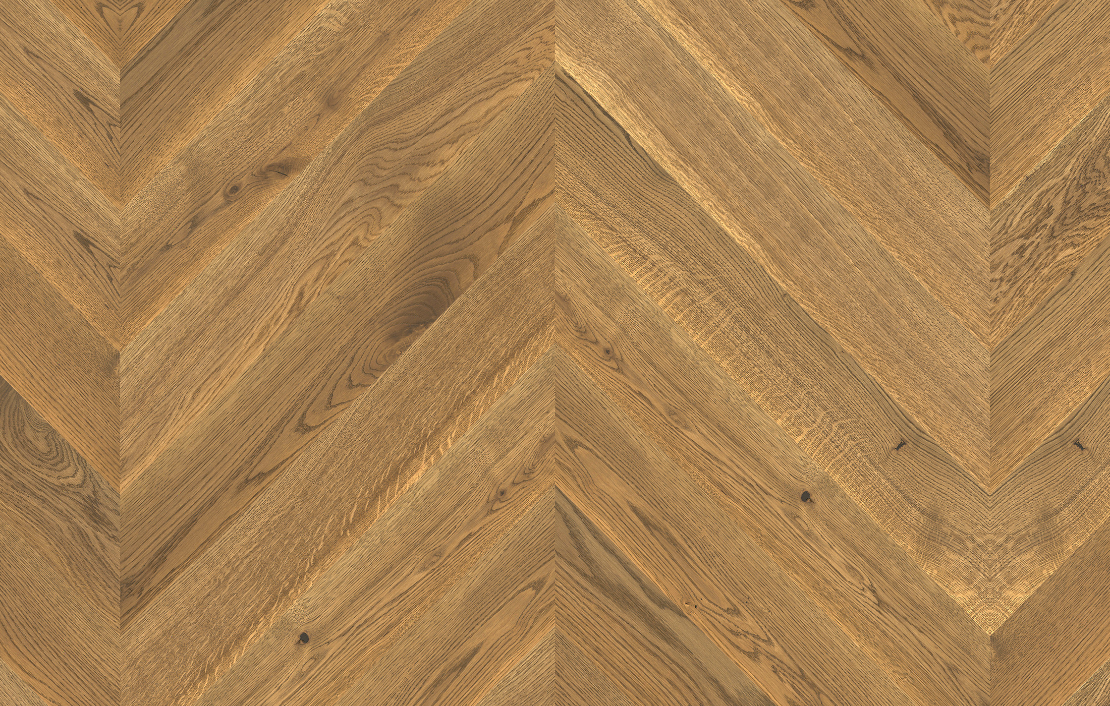 Jawor Parkiet Fertig Deska Chevron Dąb Color Oro