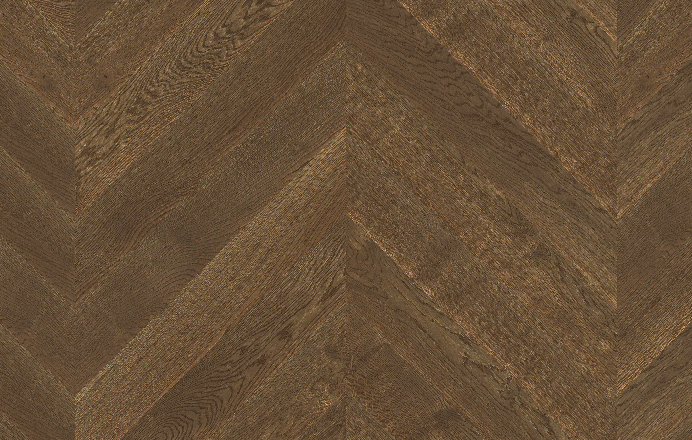 Jawor Parkiet Fertig Deska Chevron Dąb Color Rosolare